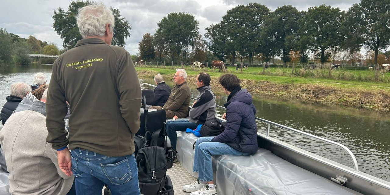 Toegankelijke vaart op de Kromme Rijn