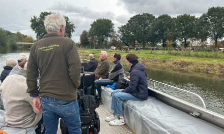 Toegankelijke vaart op de Kromme Rijn