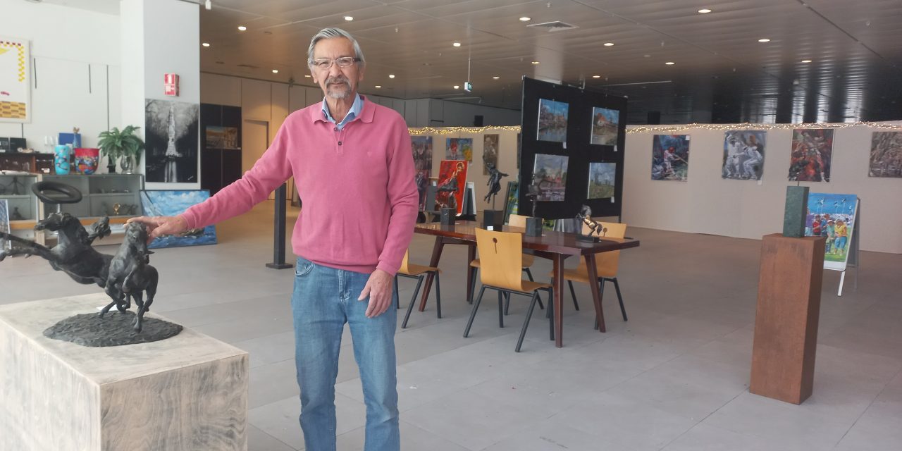 ´We willen de kunstenaars een lagere drempel geven, want probeer maar als kunstenaar bij een goede galerie binnen te komen, dat is best wel lastig.´