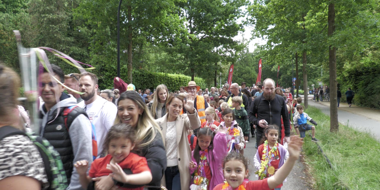 De invloed van de aanwezigheid van de wolf bij de avondvierdaagse