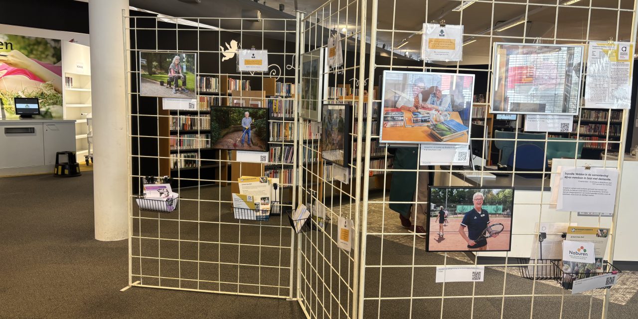 Bibliotheek in Zeist opent expositie over mensen met dementie
