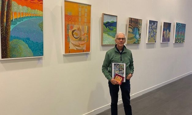 Dick Bouma hing 36 jaar kunst op voor Zeist – nu hangt zijn eigen werk: ‘Afscheid nemen van de tentoonstellingenwereld kan ik niet’