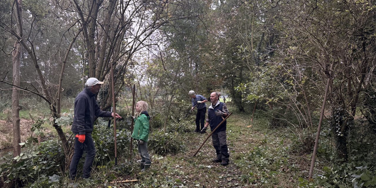 Vrijwilligers die het landschap levend houden