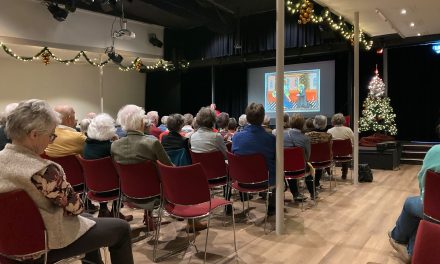 Frans van loon vertelt over pelgrimstocht bij Algemene Seniorenvereniging Zeist