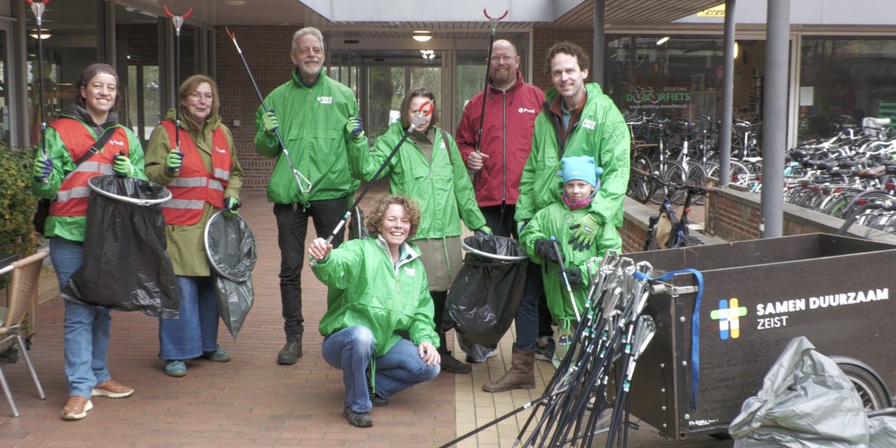 De Bermbrigade houdt Zeist schoon