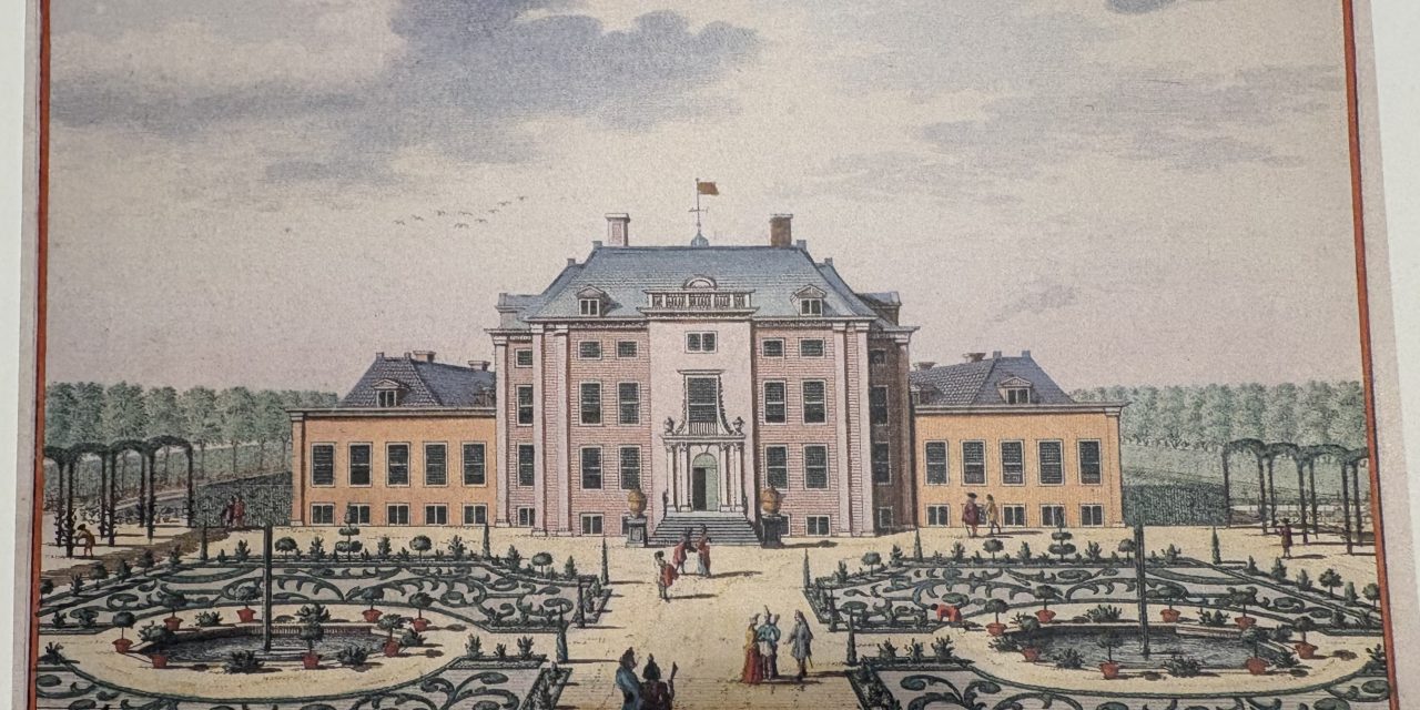 Nieuw kunstwerk op Slotlaan verwijst naar de historische siertuinen van Slot Zeist