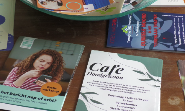 Café Doodgewoon brengt mensen samen rondom ziekte, verlies en verdriet
