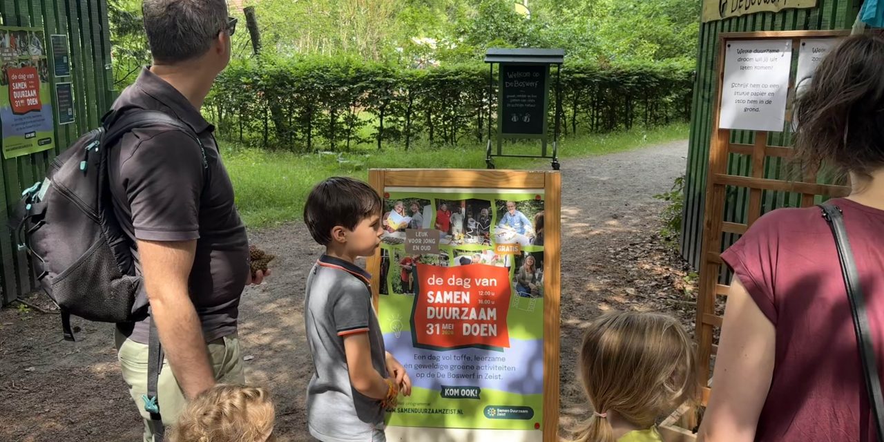 Vrijwilligers inspireren bezoekers tijdens Dag van Samen Duurzaam Doen